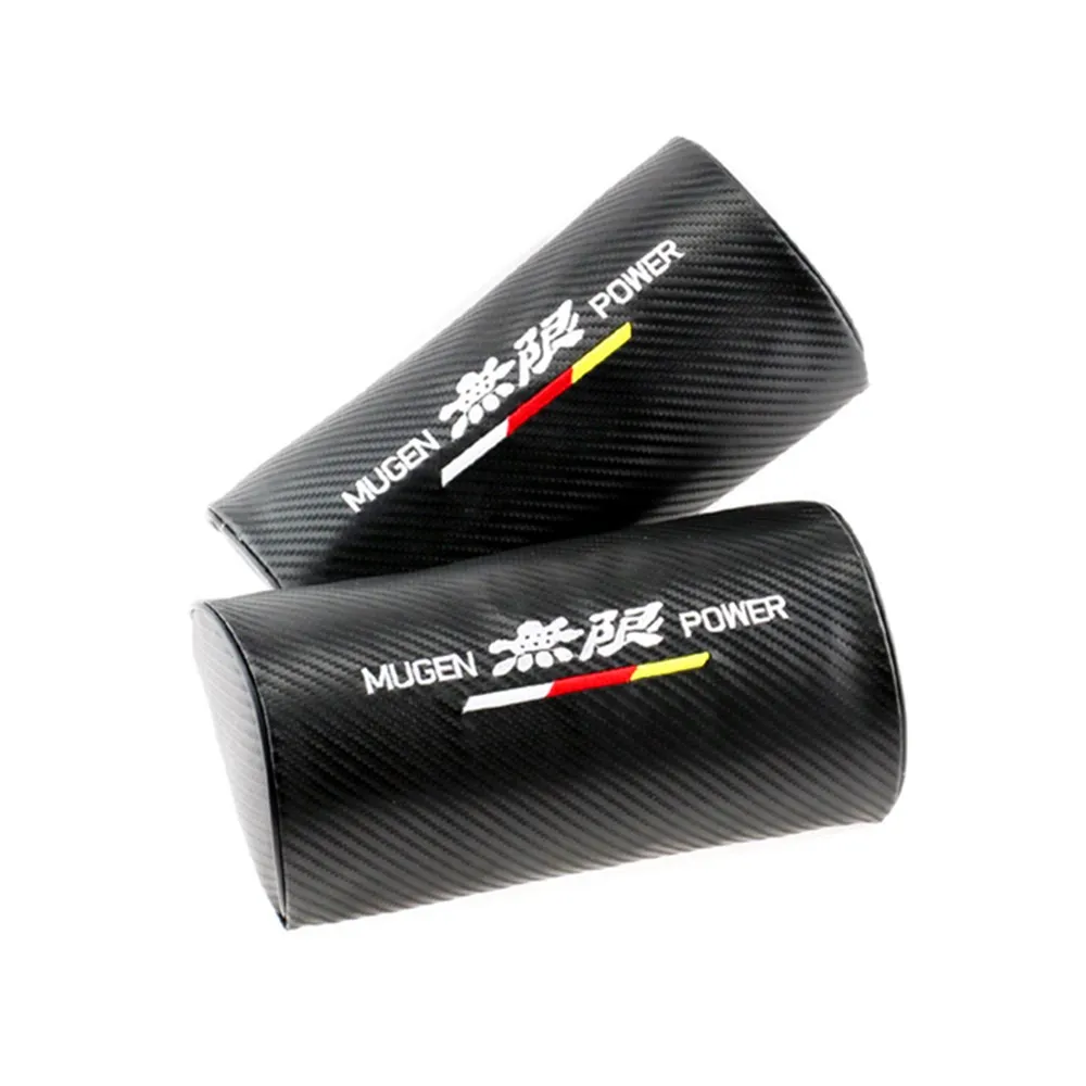 2 шт. автомобильные подушки из углеродного волокна с вышивкой|rest|resting pillowrest car |