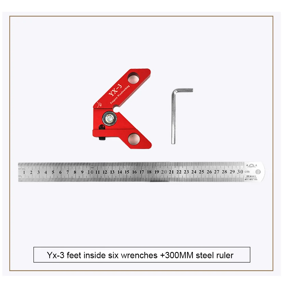 Магнитная линейка для деревообработки угломер 45 90 градусов | Инструменты