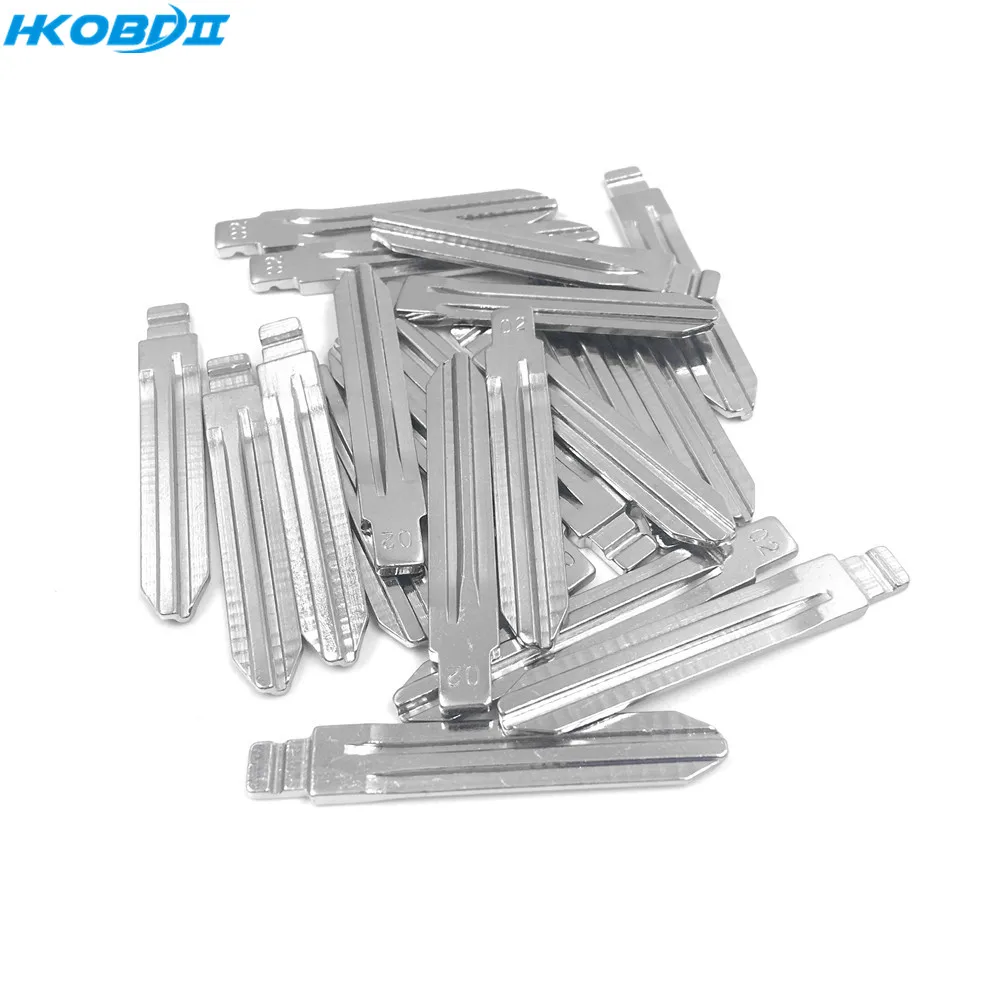 HKOBDII #02 TOY43 для Toyota Camry Corolla совершенно новый металлический неразрезанный флип KD
