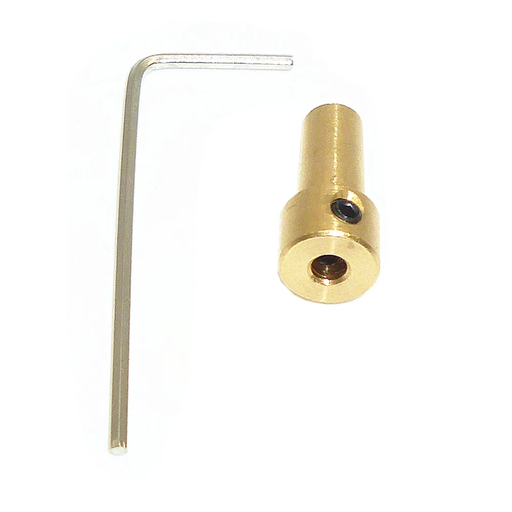 

Drill Chuck Clamp Connection Rod Connect Motor Tool Accessories 3.17mm Mini Motor Brass Coupling Coupler Shafts Connector Set