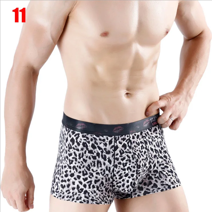 Трусы-боксеры из Ice Silk боксеры с изображением из мультфильма, Ethika Для мужчин нижнее белье Homme calecon шорты-боксеры мужские трусы-боксеры с принтом нижнее белье брюки BS 06 - Цвет: 11