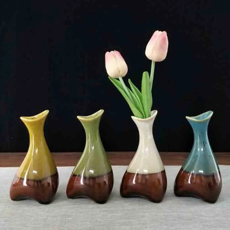 Керамическая ваза для сухих цветов цветок в декоративной вазе горшок корзина