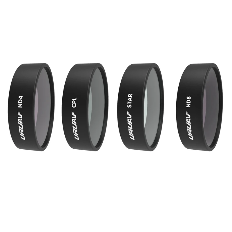 URUAV ND4/ND8/ND16/ND32/CPL/STAR/UV фильтр для объектива камеры FIMI X8 SE HD 4K|Детали и аксессуары| |