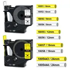 Ярлык термоусадочных трубок 18051 18052 18053 18054 18055 18056 18057 для принтера DYMO Rhino 18058 4200, 1 шт.