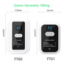Озонатор-ионизатор для очистки воздуха, 5 В, 100 мг