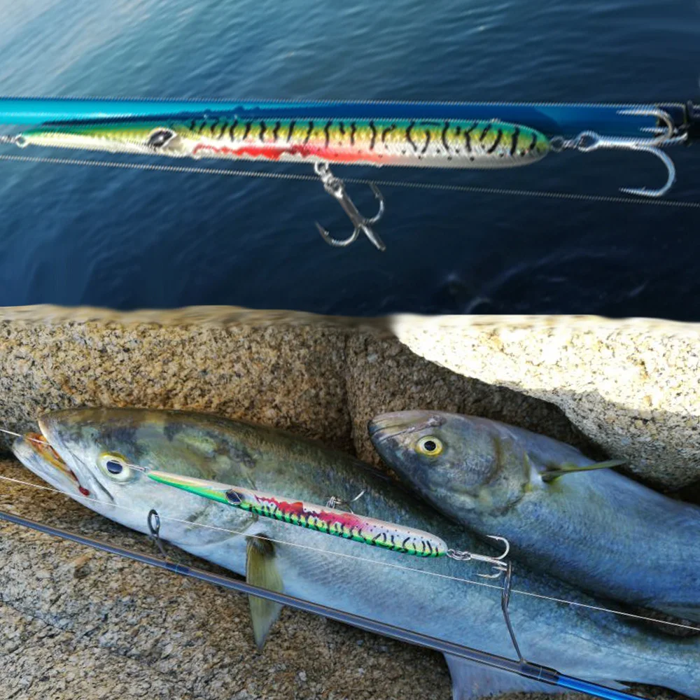 Hunthouse leurre stickbait игла stylo морская Рыболовная Приманка 205 мм 31 г плавающая 36 Тонущая 14