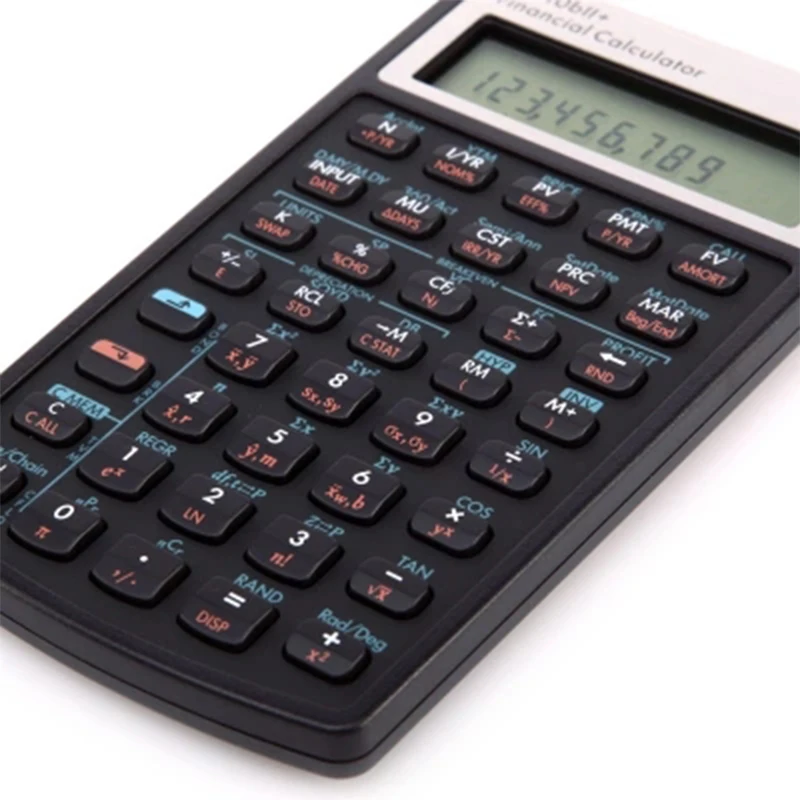 Hp 10bii+ Financial Calculator Hp10b2 Planner Frm Cma Small Children Scientific Clear Office Use | Компьютеры и офис