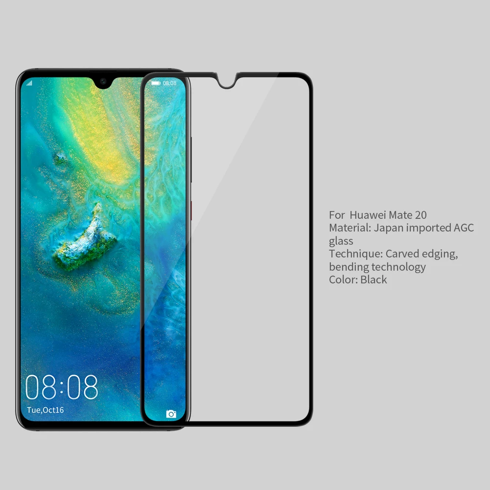Huawei mate 20 Pro Защитное стекло для экрана Nillkin 3D полное покрытие Защитное стекло для huawei mate 20 закаленное стекло
