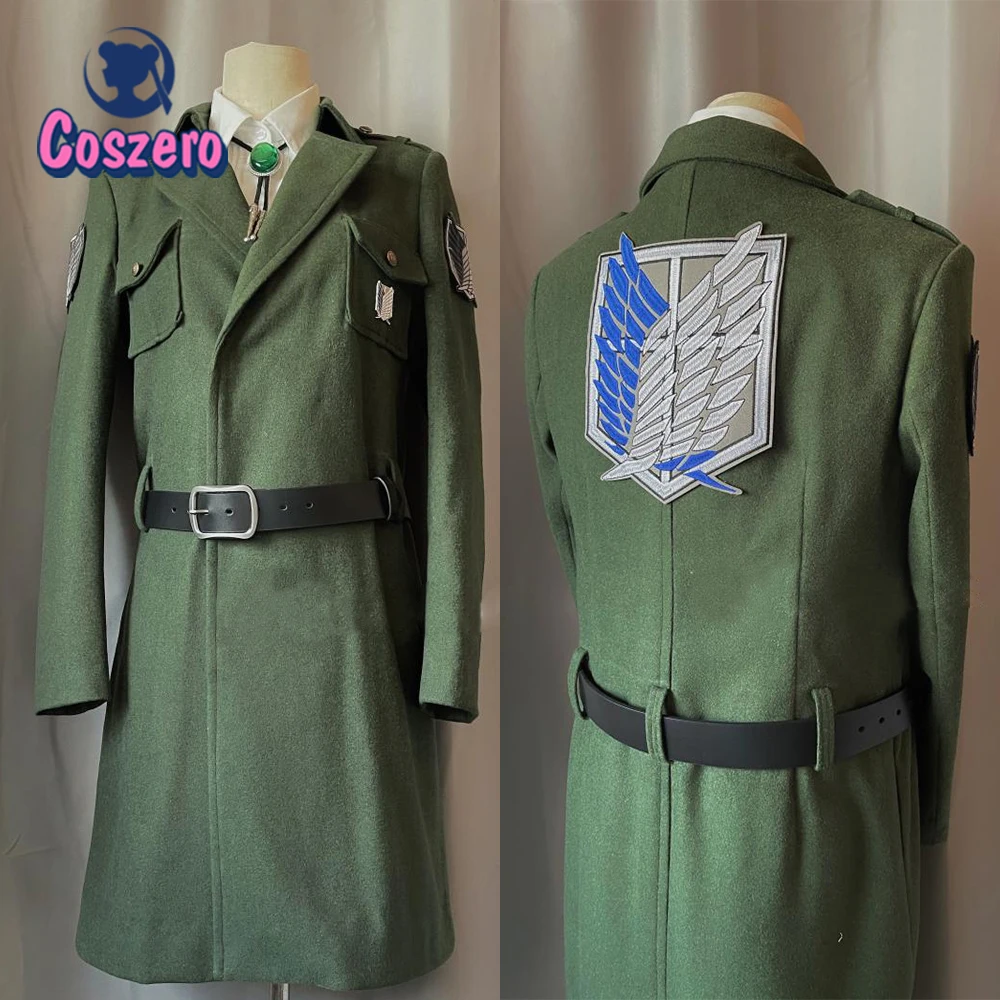

Anime Attack on Titan Cosplay Shingeki no Kyojin Anime Cosplay Levi Costume Survey Corps Halloween Carnival Clothing