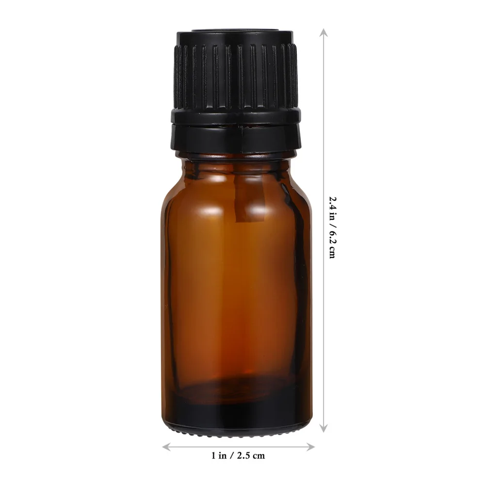 

24Pcs Essential Oil Bottles Glass Bottles Refillable Empty Bottles Lotion Cans