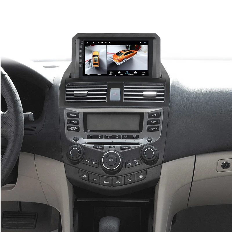 

Автомобильный мультимедийный плеер навигация GPS аудио радио плеер встроенный CarPlay 360 BirdView для HONDA Accord 7 CL 2003 ~ 2008