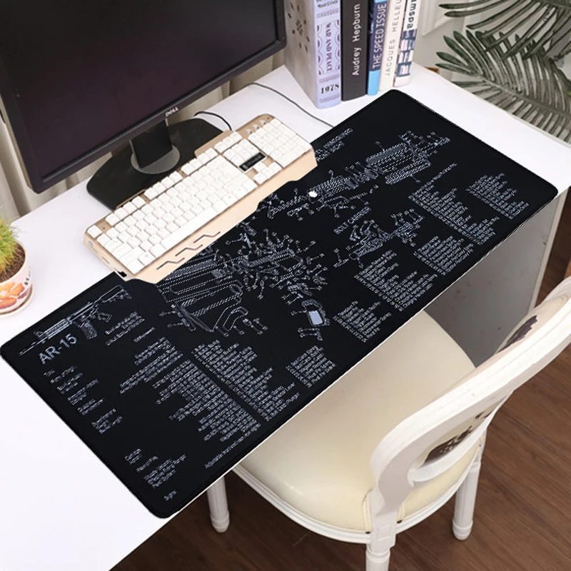 AR-15 AK47 870 Gun Cleaning Rubber Mat 36&quotx12&quot Waterproof Non-Slip with Parts Diagram Instruction Armorer Mouse Pad | Спорт и