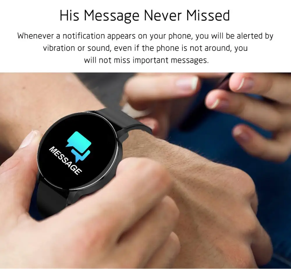 Смарт часы для мужчин и женщин Bluetooth Сенсорный экран часов телефон Мульти