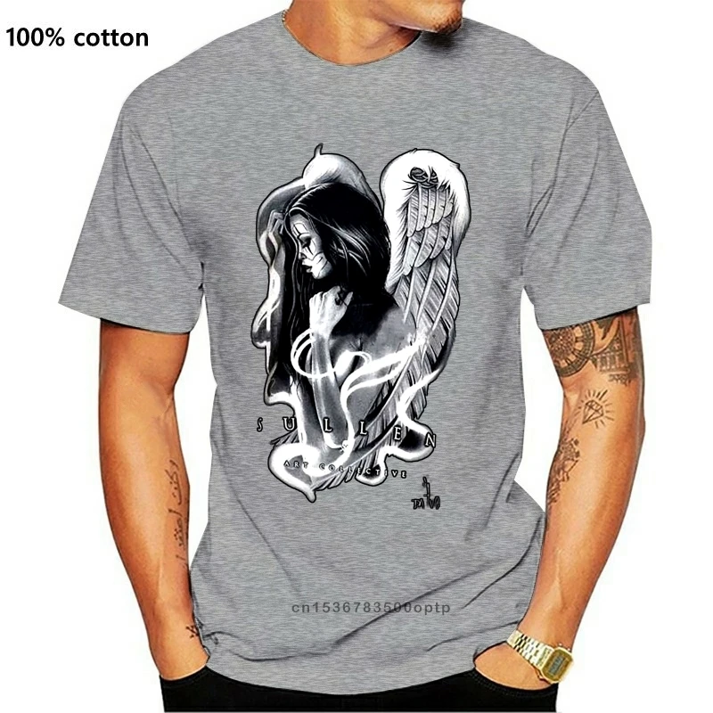 

Новая одежда Sullen, Мужская футболка клоуна, ангела, одежда для татуировки, коллективные чернила