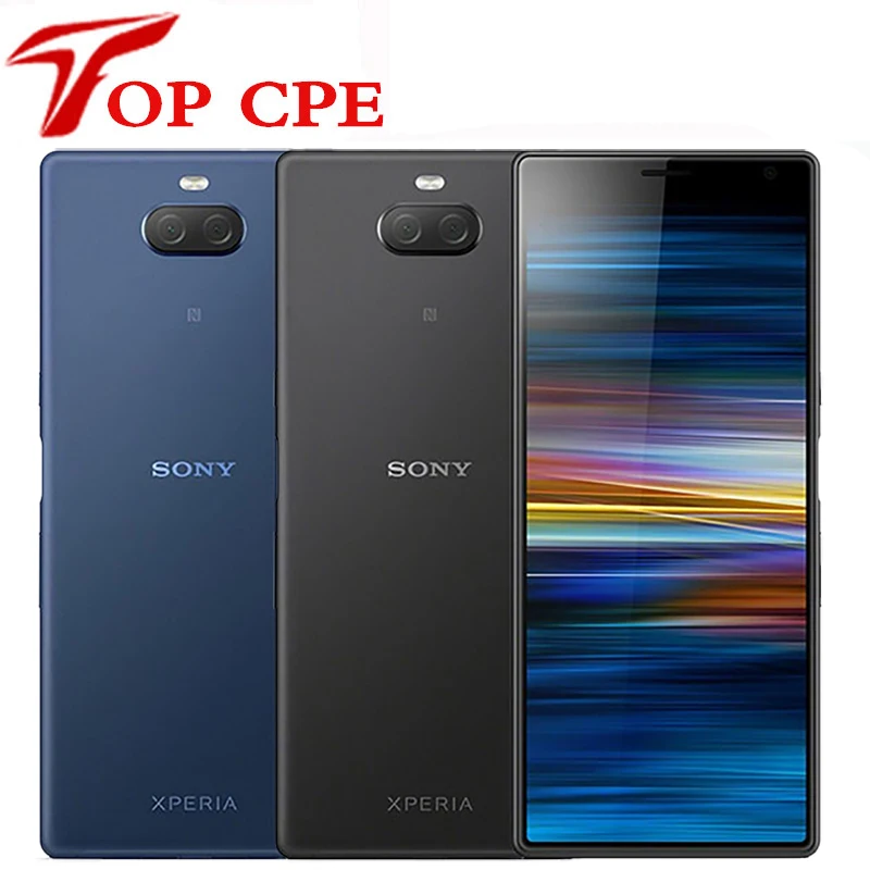 Смартфон Sony Xperia 10 I3113 i4113 Android мобильный телефон 4G LTE экран 6 дюймов Восьмиядерный 3