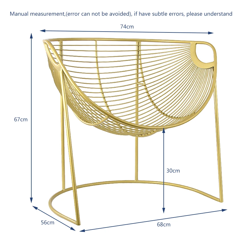 Металлический каркас железный стул отдыха современный простой подход создать