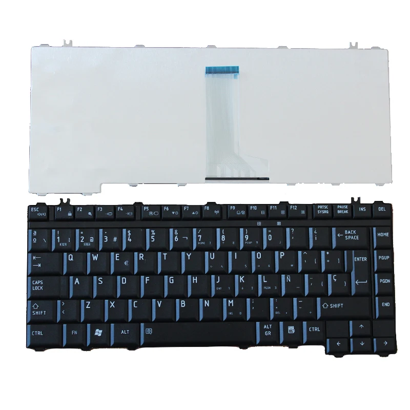 Новая испанская клавиатура для ноутбука TOSHIBA Satellite A200 A205 A210 A215 A300 M200 M205 M300 M305 L300 L305