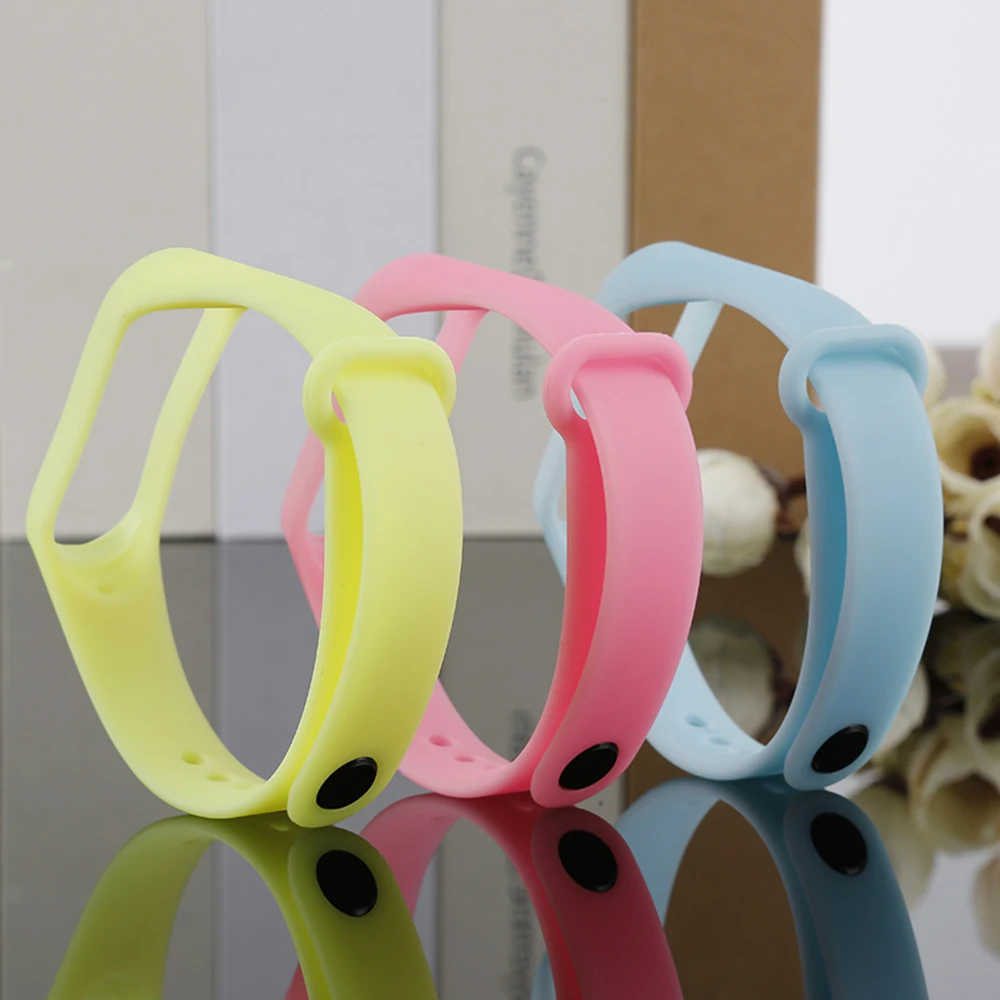 Ремешок на запястье для mi Band 3, сменный спортивный силиконовый ремешок для наручных часов, ремешок для браслета, аксессуары, смарт-ремешок для Xiaomi mi, 3 ремешка