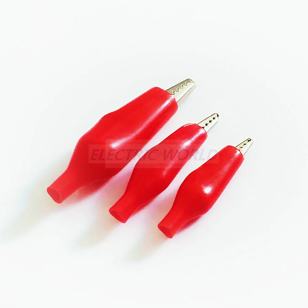 Зажимы типа крокодил электрические испытательные зажимы перемычки соединители