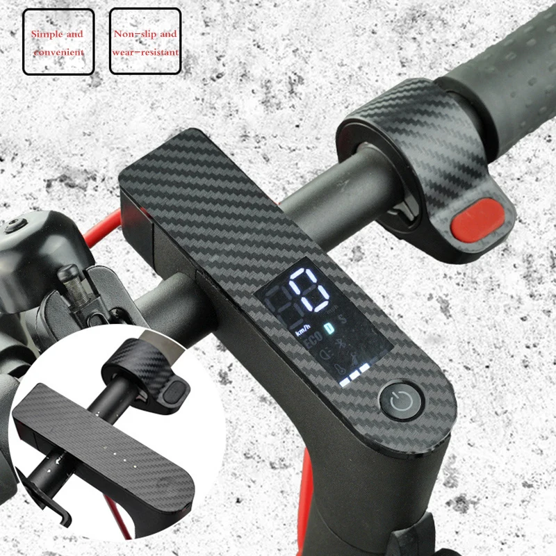 

Аксессуары для электроскутера Xiaomi M365 Pro, наклейка на центральный контроллер скутера из углеродного волокна, центральное управление дроссел...