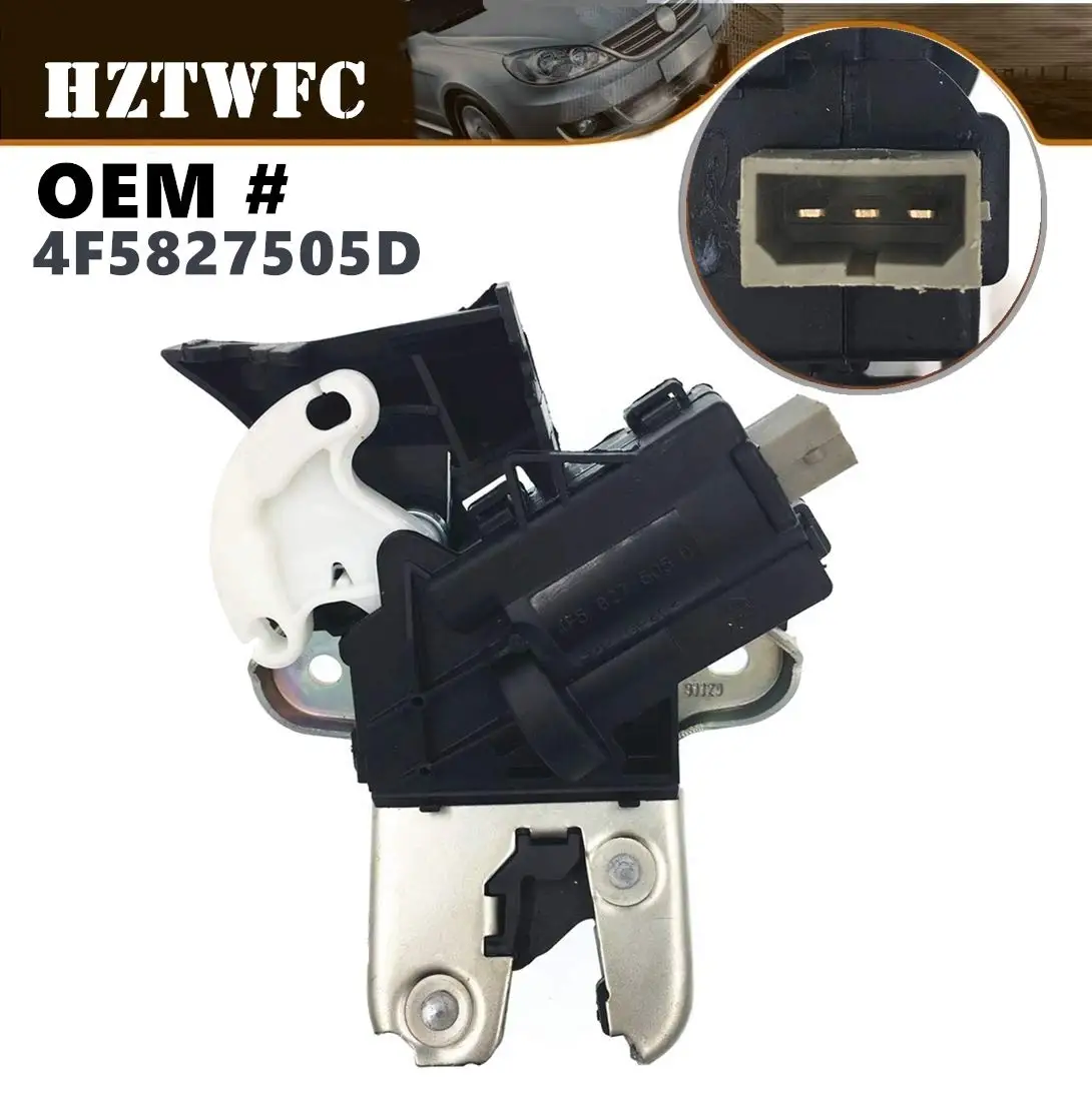 Привод замка задней крышки багажника защелки OEM 4F5827505D для VW Eos Jetta MK5 Passat B6 B7 CC Audi A4