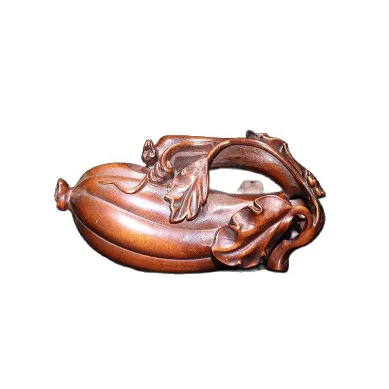 

Chinese hand-carved boxwood guagualaicai ornaments