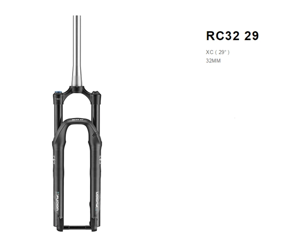 X-FUSION mountain bike fork RC32 27.5/29&quot boost 32MM (ITA 80/100/120/130mm) | Спорт и развлечения