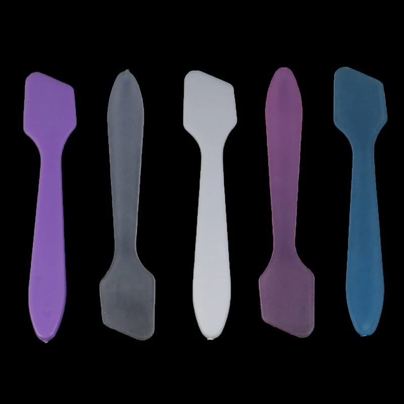 10 шт. мини Косметические шпатели ложка крем для лица макияж маска смешанная