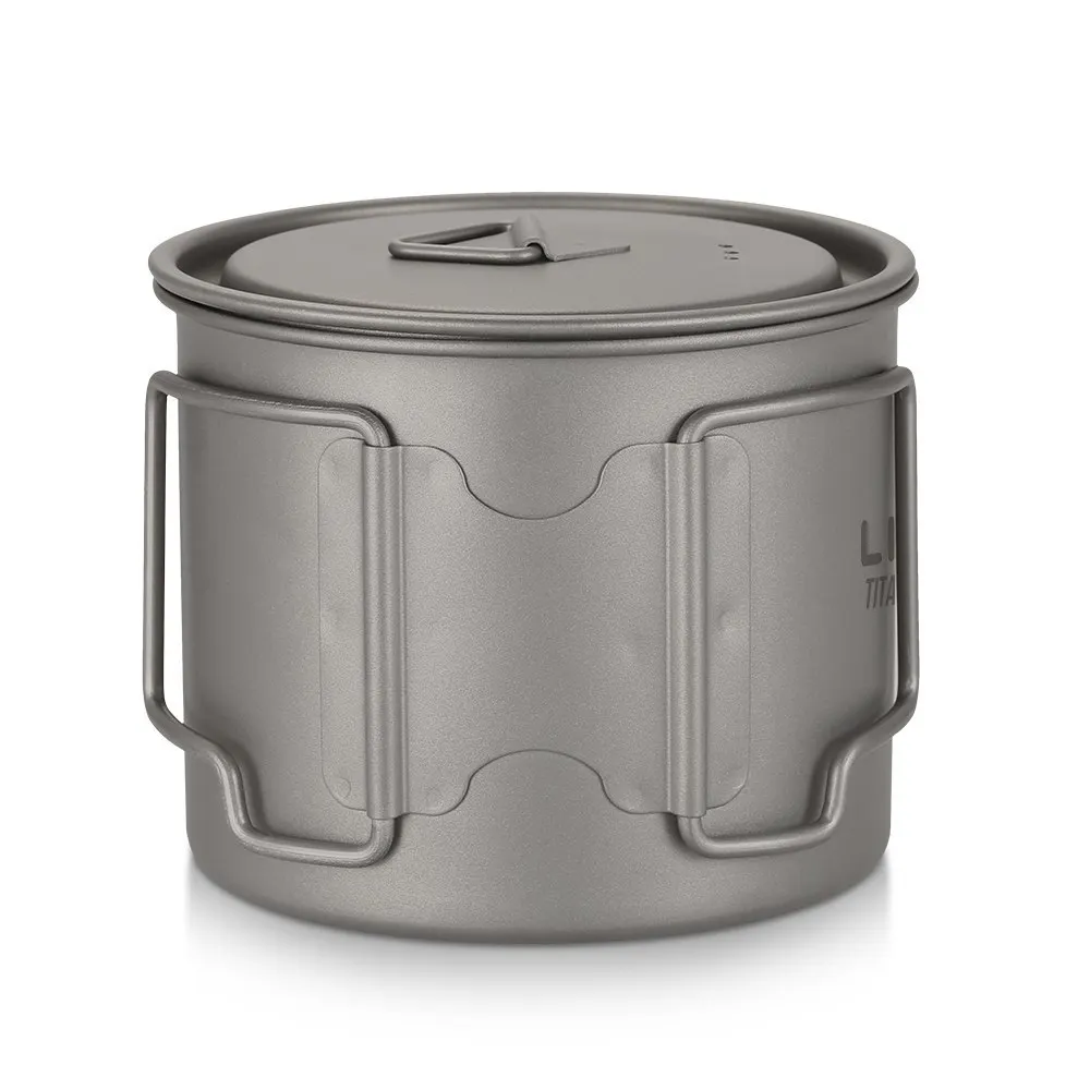 Lixada титановая кружка для воды походная посуда портативный набор выживания