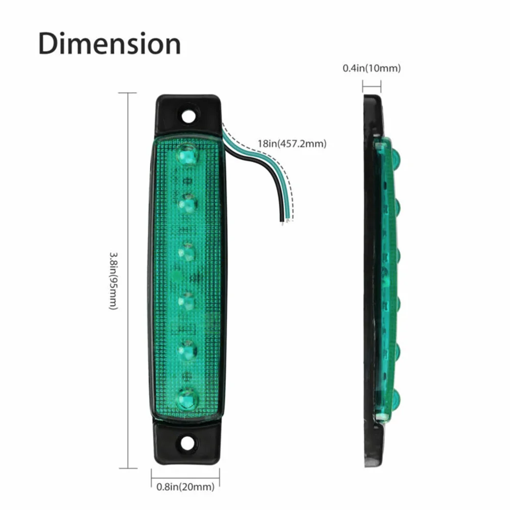 

Truck 6-LED UTV Rock Light Emergency Lights Fog Light For JEEP Low Power