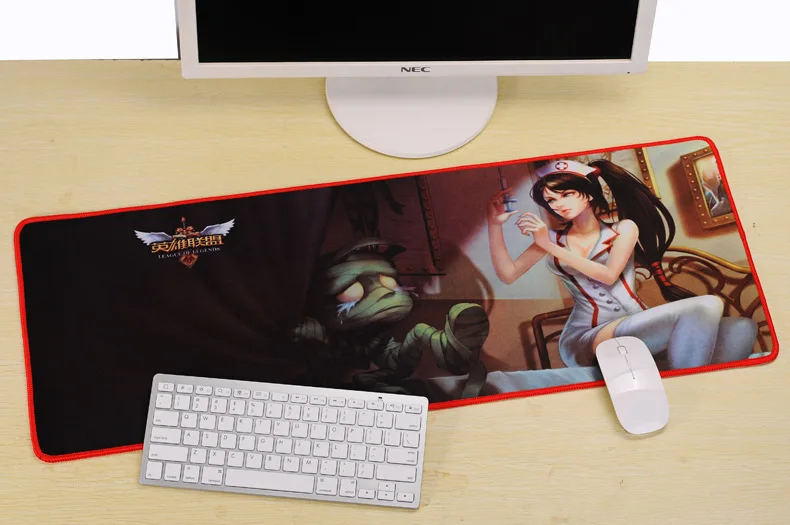 Gaming Mousepad Large Mouse Pad Locking Edge Rubber Laptop Computer Gamer Play keyboard Mats | Компьютеры и офис