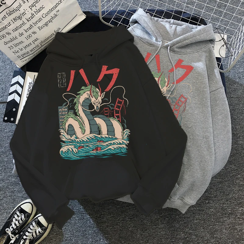 

Милые толстовки с капюшоном Miyazaki Hayao из аниме японского мультфильма уличная одежда в стиле Харадзюку 90-х модная толстовка с капюшоном графи...