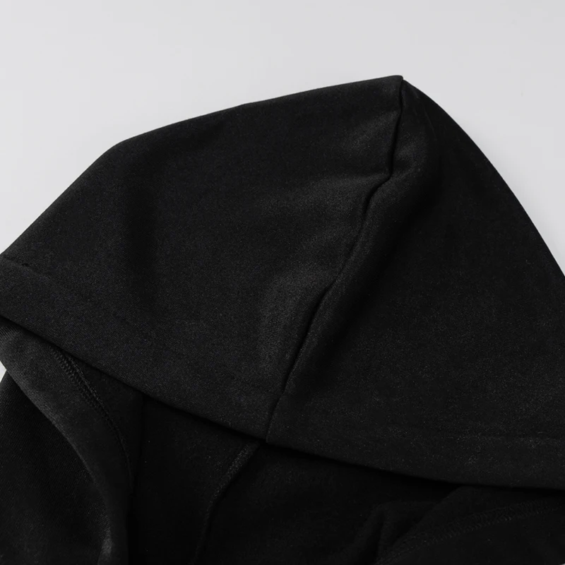 

Plugalong Winter Fleece Hoodie Women Low Cut Sexy Sweatshirts Solid Streetwear Harajuku Korean Hooded Hoodies Casual For Autumn