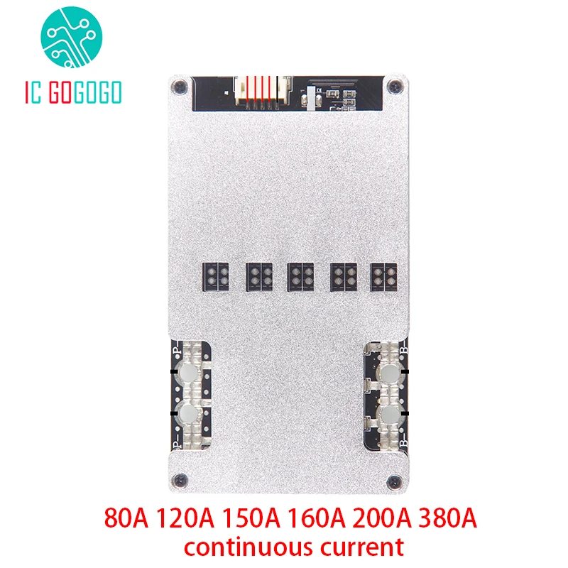 4S Li Ion Lifepo4 литиевая Защитная плата аккумулятора 3 2 в BMS 12 В 16 8 баланс 80A 120A 150A 160A 200A