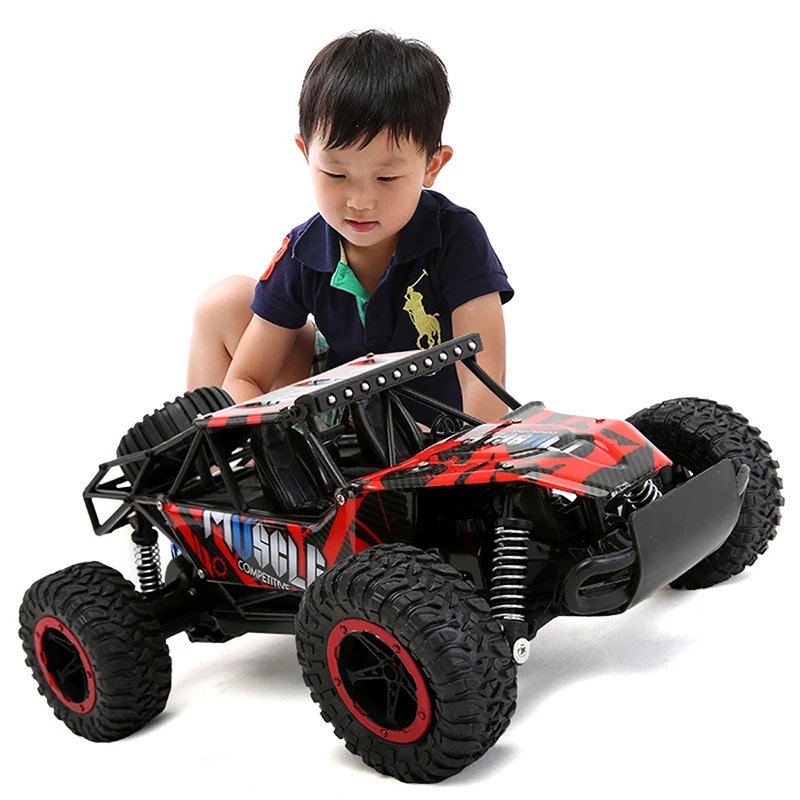 

RC Cars High Speed Drift Racing Muscle SUV Car 1:16 2.4G 4CH Hummer Off-road Vehicle Damping Hobby Toy For Children Gifts