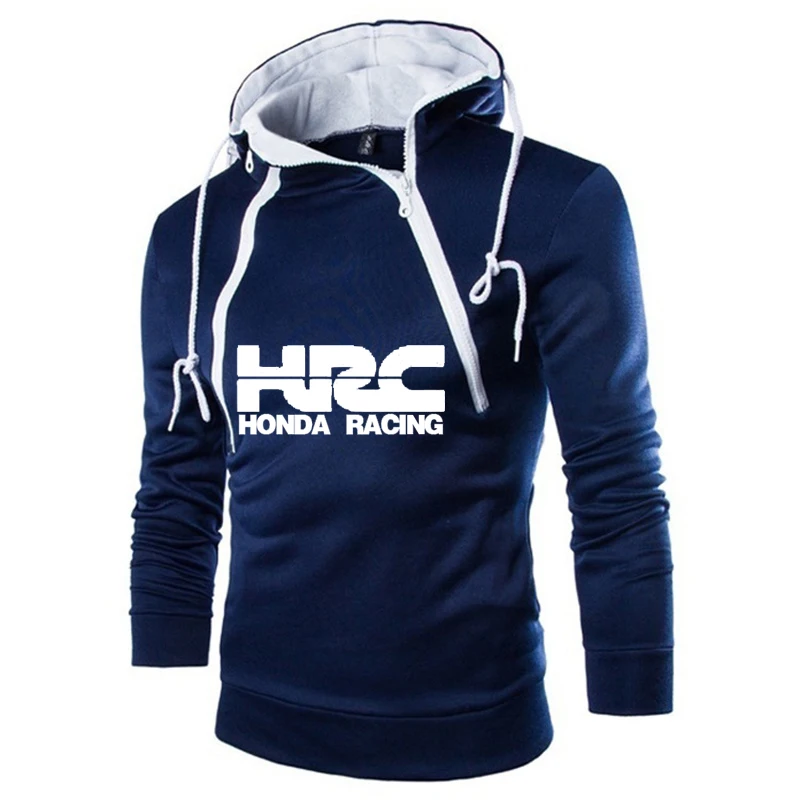 

New 2020 Spring Autumn Men's clothes HRC race motorcycle Car Logo Printed Casual Fashion comfortable Men's clothes Sportswear