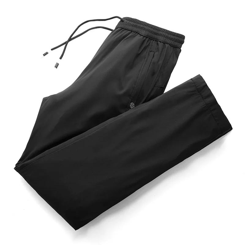 

2020 men's autumn and winter new down pants, young and thin, breathable elastic tie to keep warm down pants