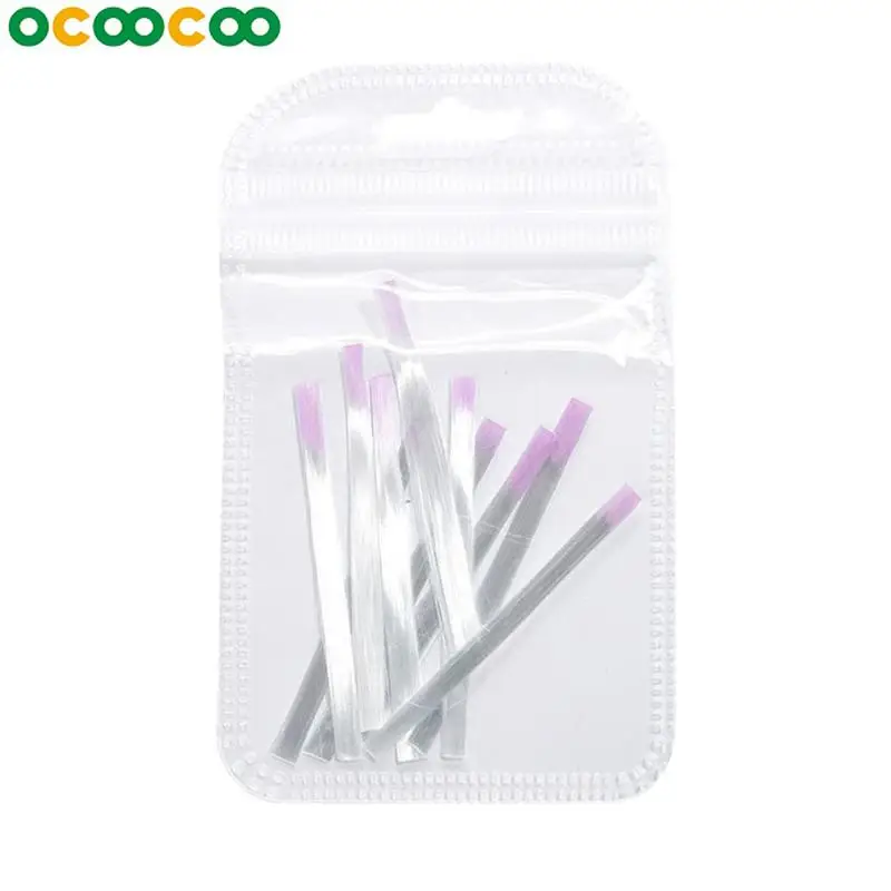 10 шт. 5 см стекловолокно для наращивания ногтей фибергели Акриловые Советы