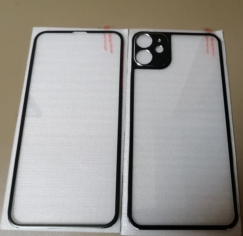 Закаленное 3d стекло с изогнутыми краями для iPhone 12 11 Pro Max передняя и задняя полная