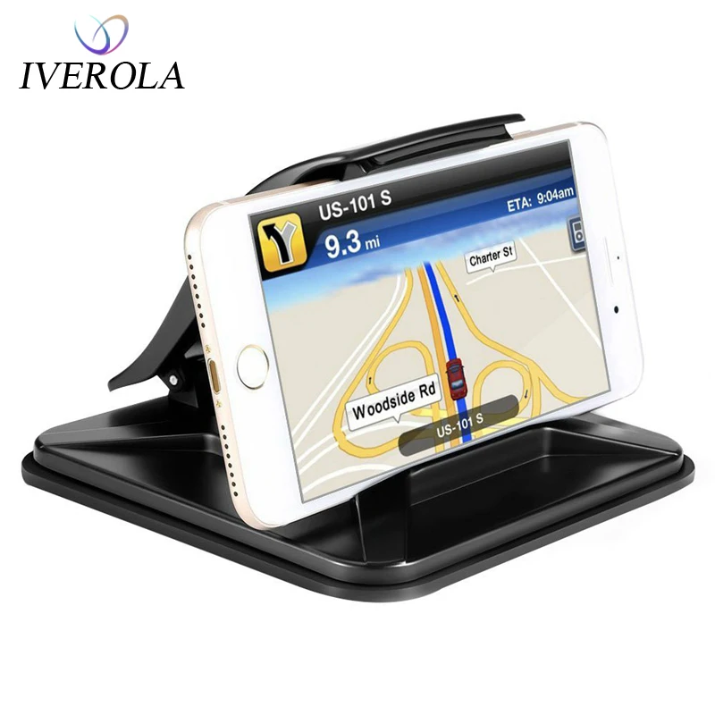 Универсальный автомобильный держатель для телефона на приборную панель iPhone/Xiaomi