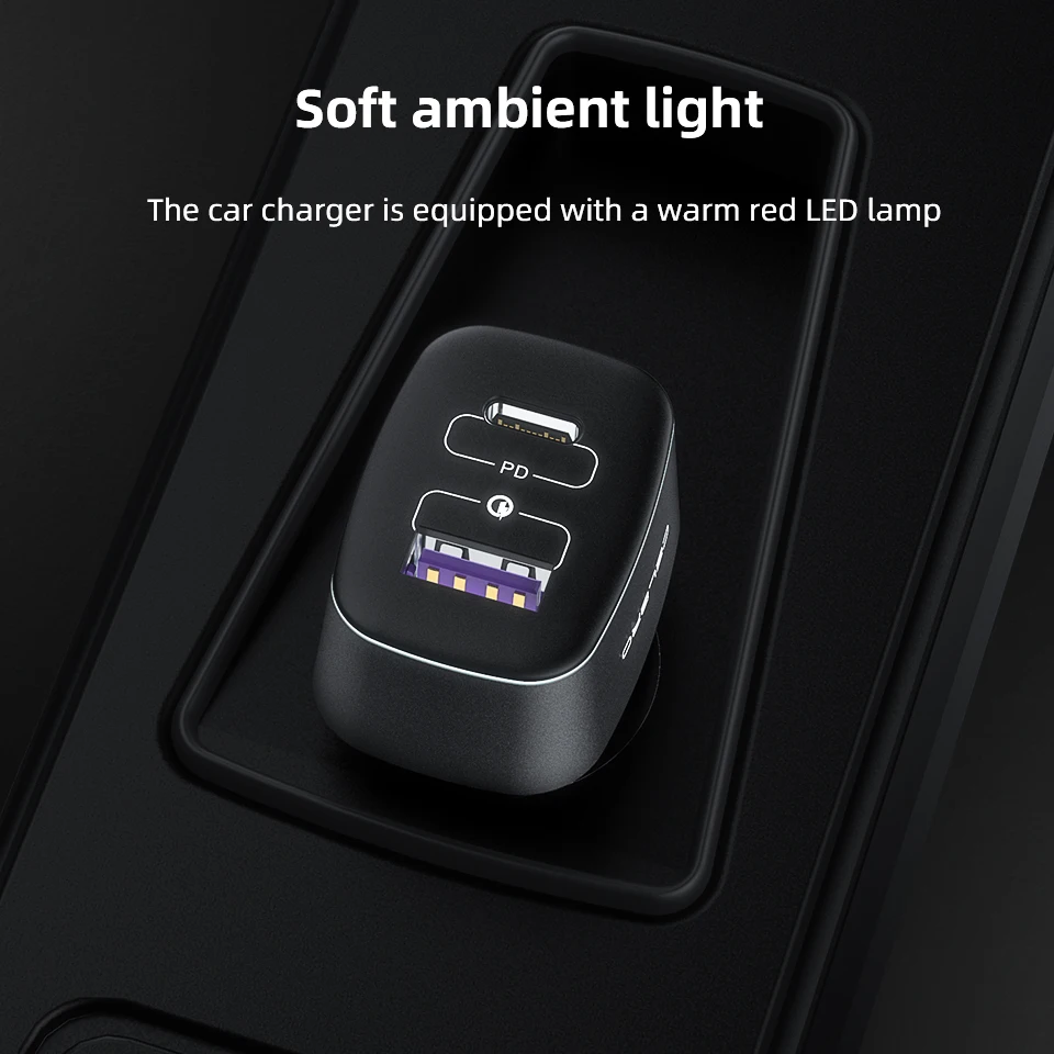 Супербыстрое автомобильное зарядное устройство 83 Вт USB C PD/PPS 65 Вт/45 адаптер