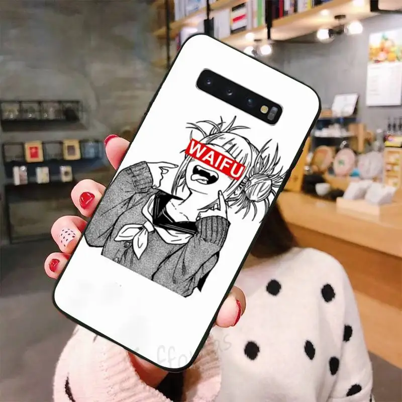 

Japan Manga girl Phone Case For Samsung A50 A51 A71 A20E A20S S10 S20 S21 S30 Plus ultra 5G M11 funda shell