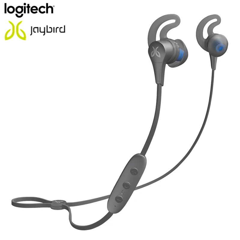 Беспроводные спортивные наушники Logitech Jaybird X4 Bluetooth время воспроизведения 8 часов