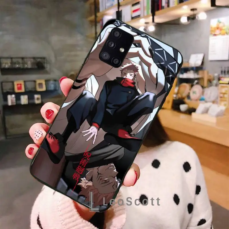 

Jujutsu Kaisen Phone Case For Samsung A40 A50 A51 A71 A20E A20S S8 S9 S10 S20 Plus note 20 ultra 4G 5G