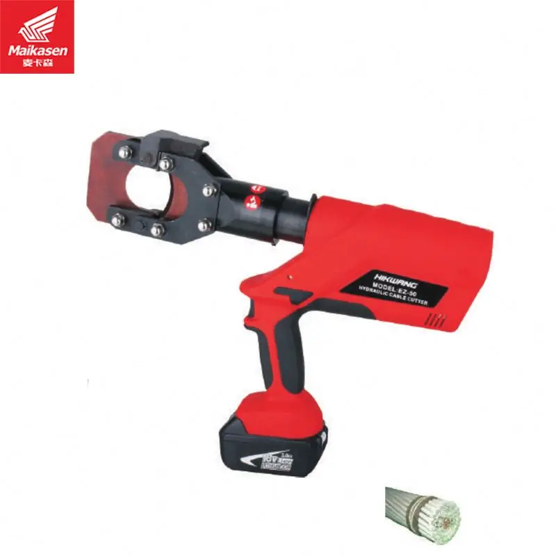 

EZ-50 battery type portable wire cable cutter with pump, electric hydraulic cable cutter