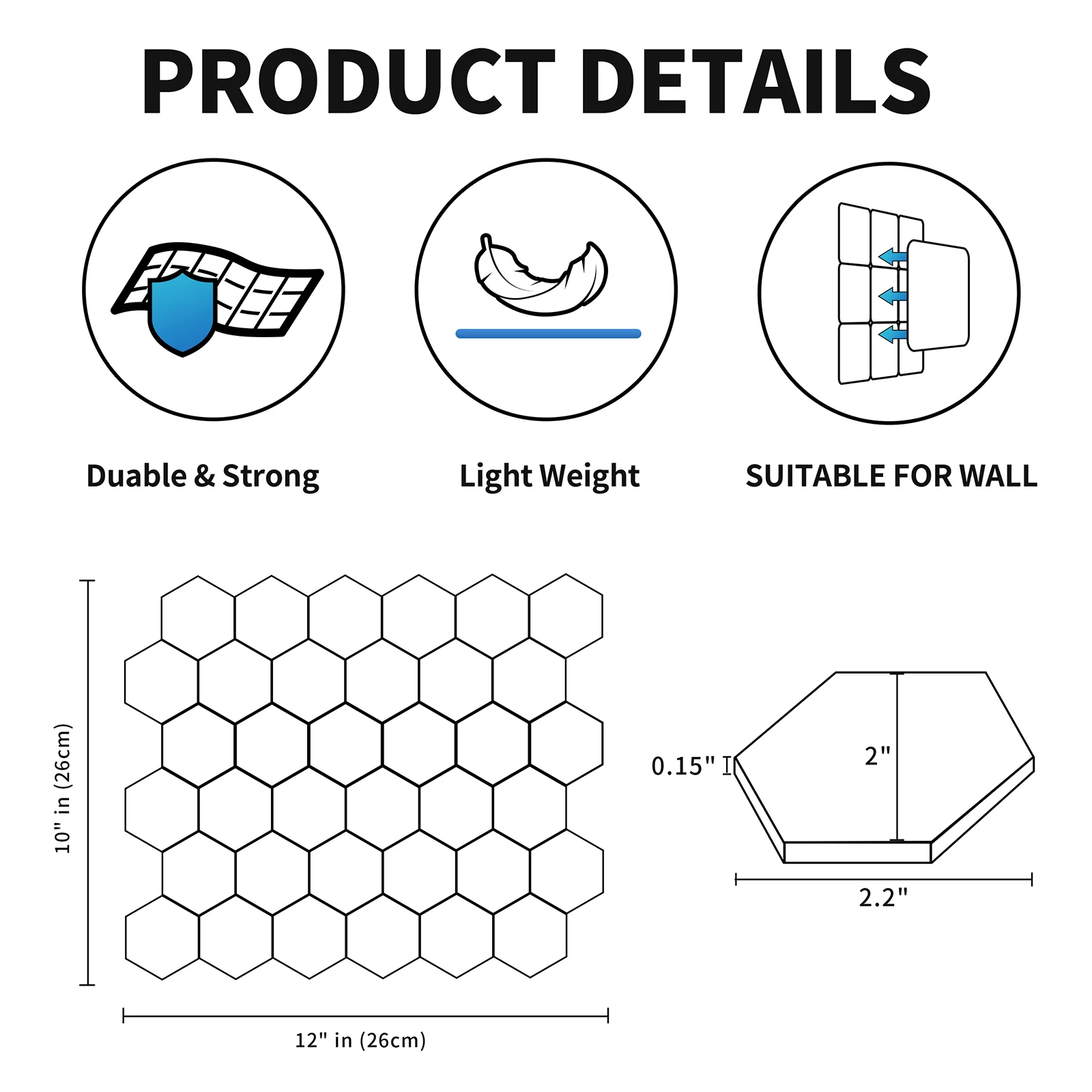 

Decor for Kitchen Bathroom Wall Art Decals Self-adhesive Tile Wallpaper 3D Panels Wallpaper Vinyl Home Furniture Decoration 5PCS