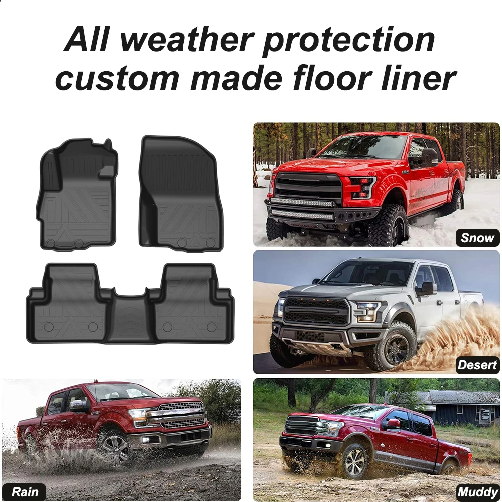 

Fully Surrounded Special Foot Pad For Mitsubishi Outlander Sport 2020 5Seat Car Waterproof Non-Slip Floor Mat TPE Accessories