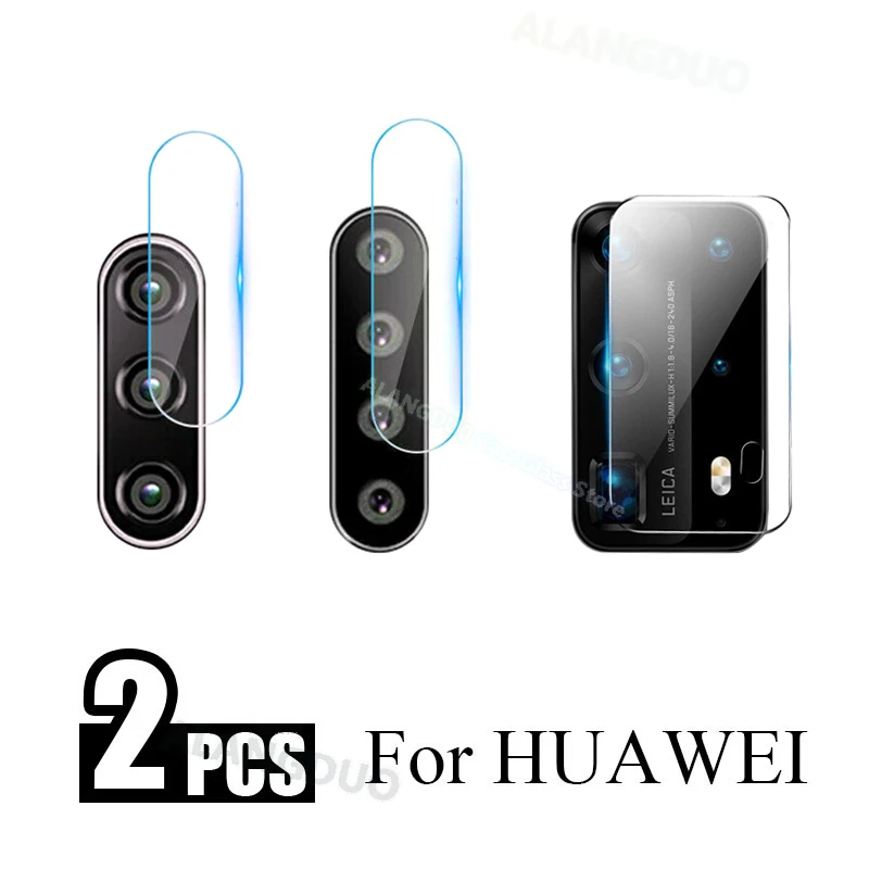 2 шт. стекло для камеры для Huawei P20 P30 Lite P40 Pro - защитное стекло для объектива экрана Honor 9C 10i 20 lite 20s 30i.