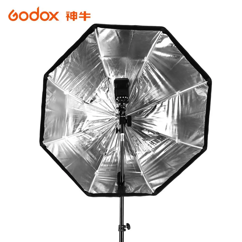 Годокс Фотостудия 80см 31.5дюйм Портативный Восьмиугольник для Вспышки Скоростного Света Зонт Софтбокс Софтбокс Рефлектор на.