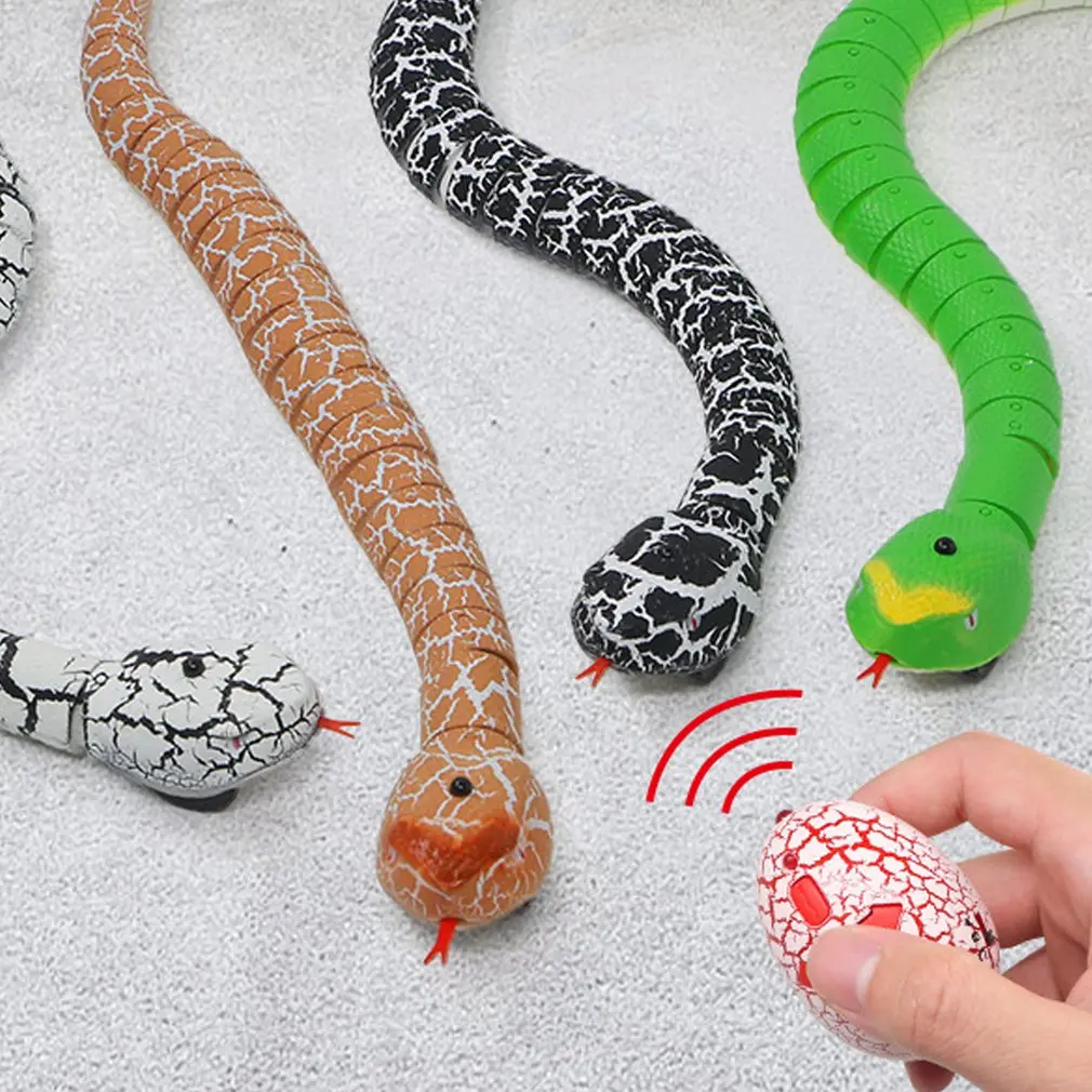 

Simulation Remote Control Snake Simulation Animal Prank Snake Toy For Children Funny Novelty Gift